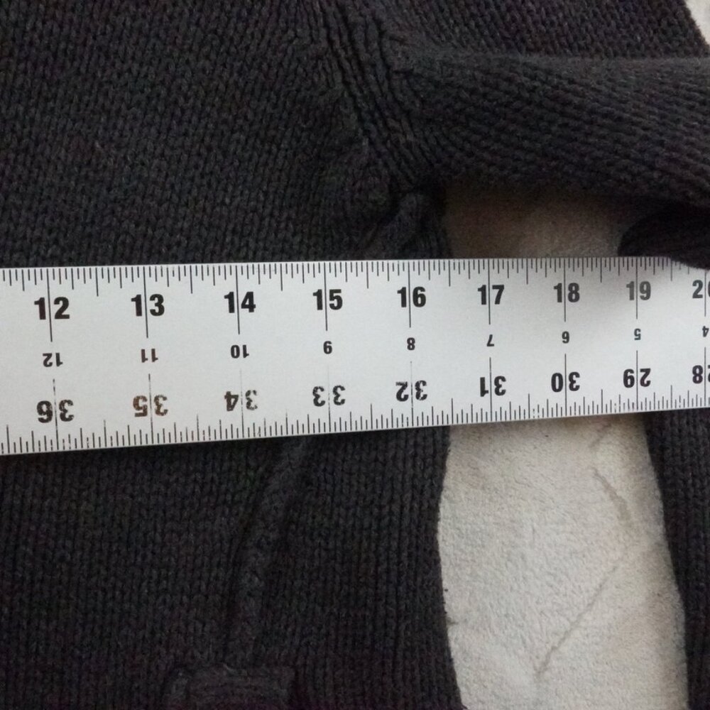 All Saints Chunky Knit Toggle Button Cardigan Swe… - image 7